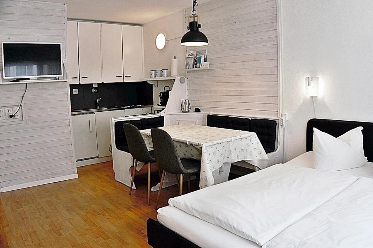 Appartamento Gemuetlich-Zentral, 30M2, Mit Parkplatz - A212 Sankt Moritz Esterno foto